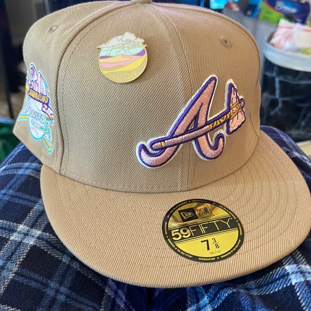 Hat Club Exclusive "Sandstorm" New Era 59Fifty Fitted Atlanta Braves 7 3/8